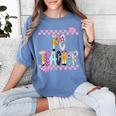 Women PE Teacher Back To School Physical Education Teacher Women's Comfort Colors T-Shirt Blue Jean