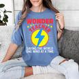 Wonder Teacher Costume Shirt Teacher Halloween Costume Men Women Women's Comfort Colors T-Shirt Blue Jean Wonder Teacher Costume Shirt Teacher Halloween Costume Men Women Women's Comfort Colors T-Shirt Blue Jean