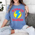 Wonder Teacher Teacher Halloween Tshirt Women's Comfort Colors T-Shirt Blue Jean Wonder Teacher Teacher Halloween Tshirt Women's Comfort Colors T-Shirt Blue Jean