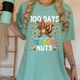 100 Days Of Driving My Teacher Nuts Dabbing Squirrel School Women's Comfort Colors T-Shirt Chalky Mint
