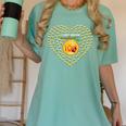 100 Days Of School Bee Hive Tree Hearts Teachers Student Kid Women's Comfort Colors T-Shirt Chalky Mint