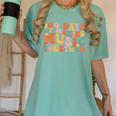100 Days Of School Music Teacher Women's Comfort Colors T-Shirt Chalky Mint 100 Days Of School Music Teacher Women's Comfort Colors T-Shirt Chalky Mint