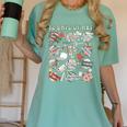 12 Days Of Art Teacher Christmas Artists Painter Educational Women's Comfort Colors T-Shirt Chalky Mint 12 Days Of Art Teacher Christmas Artists Painter Educational Women's Comfort Colors T-Shirt Chalky Mint