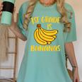 1st Grade Is Bananas Teacher Teaching Back To School Women's Comfort Colors T-Shirt Chalky Mint 1st Grade Is Bananas Teacher Teaching Back To School Women's Comfort Colors T-Shirt Chalky Mint