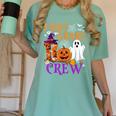 1st Grade Boo Crew Teacher Student Halloween Costume Women's Comfort Colors T-Shirt Chalky Mint 1st Grade Boo Crew Teacher Student Halloween Costume Women's Comfort Colors T-Shirt Chalky Mint