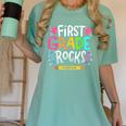 1st Grade Teacher Women's Comfort Colors T-Shirt Chalky Mint 1st Grade Teacher Women's Comfort Colors T-Shirt Chalky Mint