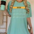 2025 Calendar For Planners Teachers Offices Months Women's Comfort Colors T-Shirt Chalky Mint 2025 Calendar For Planners Teachers Offices Months Women's Comfort Colors T-Shirt Chalky Mint