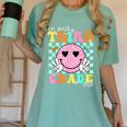 In My 3rd Grade Era Back To School Smile Face Teacher Kid Women's Comfort Colors T-Shirt Chalky Mint In My 3rd Grade Era Back To School Smile Face Teacher Kid Women's Comfort Colors T-Shirt Chalky Mint