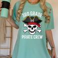3rd Grade Pirate Crew Halloween Costume Student Teacher Women's Comfort Colors T-Shirt Chalky Mint