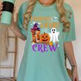 4th Grade Boo Crew Teacher Student Halloween Costume Women's Comfort Colors T-Shirt Chalky Mint