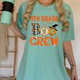 4th Grade Boo Crew Teacher Student Halloween Women's Comfort Colors T-Shirt Chalky Mint