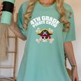 4th Grade Pirate Crew Halloween Costume Cool Teacher Student Women's Comfort Colors T-Shirt Chalky Mint 4th Grade Pirate Crew Halloween Costume Cool Teacher Student Women's Comfort Colors T-Shirt Chalky Mint