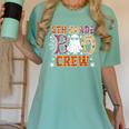 5th Grade Boo Crew Halloween Teachers Students Women's Comfort Colors T-Shirt Chalky Mint