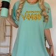 6 7 Leopard Pattern Meme Square Root 4489 Slang Math Teacher Women's Comfort Colors T-Shirt Chalky Mint