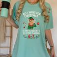 6-7 Students Saying 67 Xmas Six Seven Teacher Christmas Women's Comfort Colors T-Shirt Chalky Mint 6-7 Students Saying 67 Xmas Six Seven Teacher Christmas Women's Comfort Colors T-Shirt Chalky Mint