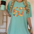 67 6 7 Fall Leaves For Teachers 67 Teacher Women's Comfort Colors T-Shirt Chalky Mint