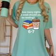 67 Meme English Teacher Reading Book Lover Humor Women's Comfort Colors T-Shirt Chalky Mint 67 Meme English Teacher Reading Book Lover Humor Women's Comfort Colors T-Shirt Chalky Mint