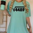 67 Meme Square Root 4489 Six Seven Slang Math Teacher Women's Comfort Colors T-Shirt Chalky Mint 67 Meme Square Root 4489 Six Seven Slang Math Teacher Women's Comfort Colors T-Shirt Chalky Mint
