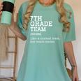 7th Grade Team Back To School Teacher Seventh Grade Team Women's Comfort Colors T-Shirt Chalky Mint 7th Grade Team Back To School Teacher Seventh Grade Team Women's Comfort Colors T-Shirt Chalky Mint