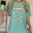 ABC School Nurse Alphabet Student Teacher Health Worker Women's Comfort Colors T-Shirt Chalky Mint ABC School Nurse Alphabet Student Teacher Health Worker Women's Comfort Colors T-Shirt Chalky Mint