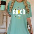 ABCD The Teacher Tour Last Day Of School Rockin' Teacher Women's Comfort Colors T-Shirt Chalky Mint ABCD The Teacher Tour Last Day Of School Rockin' Teacher Women's Comfort Colors T-Shirt Chalky Mint