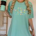 Admit It You Low Key Love Math Bruh Meme Math Teacher Women's Comfort Colors T-Shirt Chalky Mint