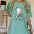 Alexander Hamilton Wrote 51 Essays In 6 Months Teacher Quote Women's Comfort Colors T-Shirt Chalky Mint Alexander Hamilton Wrote 51 Essays In 6 Months Teacher Quote Women's Comfort Colors T-Shirt Chalky Mint