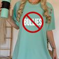 Anti Bullying No Bullies School Teacher Student Kindness Women's Comfort Colors T-Shirt Chalky Mint