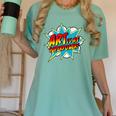 Art Is My Superpower Comic Artist Art Teacher Superhero Women's Comfort Colors T-Shirt Chalky Mint Art Is My Superpower Comic Artist Art Teacher Superhero Women's Comfort Colors T-Shirt Chalky Mint