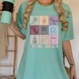 Art Teacher Life Retro Groovy Teaching Future Artists Women's Comfort Colors T-Shirt Chalky Mint Art Teacher Life Retro Groovy Teaching Future Artists Women's Comfort Colors T-Shirt Chalky Mint