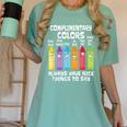Artist Art Teacher School Artist Joke Women's Comfort Colors T-Shirt Chalky Mint Artist Art Teacher School Artist Joke Women's Comfort Colors T-Shirt Chalky Mint