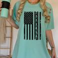 ASL Flag Sign Language Deaf ASL Teacher For Men Women Women's Comfort Colors T-Shirt Chalky Mint ASL Flag Sign Language Deaf ASL Teacher For Men Women Women's Comfort Colors T-Shirt Chalky Mint