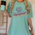 ASL Is My Superpower ASL Teacher Shirt T-Shirt Women's Comfort Colors T-Shirt Chalky Mint ASL Is My Superpower ASL Teacher Shirt T-Shirt Women's Comfort Colors T-Shirt Chalky Mint