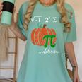 I Ate Some Pumpkin Pi Pie Math Teacher Halloween For Men Women Kids Women's Comfort Colors T-Shirt Chalky Mint I Ate Some Pumpkin Pi Pie Math Teacher Halloween For Men Women Kids Women's Comfort Colors T-Shirt Chalky Mint