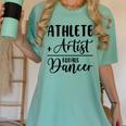 Athlete Plus Artist Equals Dancer Ballerina Teacher Student For Men Women Kids Women's Comfort Colors T-Shirt Chalky Mint
