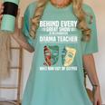 Theatre Teacher Drama Lover Theatre Mask Drama Teacher Women's Comfort Colors T-Shirt Chalky Mint Theatre Teacher Drama Lover Theatre Mask Drama Teacher Women's Comfort Colors T-Shirt Chalky Mint