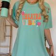 Theatre Vibes Teacher Man Women Youth Auditorium Concert Tee Women's Comfort Colors T-Shirt Chalky Mint