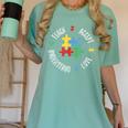 Autism Awareness Teacher Shirt Teach Accept Understand Love Women's Comfort Colors T-Shirt Chalky Mint Autism Awareness Teacher Shirt Teach Accept Understand Love Women's Comfort Colors T-Shirt Chalky Mint