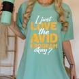 AVID Team Appreciation Essentials AVID Program Teacher Women's Comfort Colors T-Shirt Chalky Mint