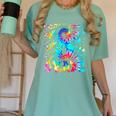 Back To School Eighth 8th Grade Tie Dye Typography Teacher Women's Comfort Colors T-Shirt Chalky Mint Back To School Eighth 8th Grade Tie Dye Typography Teacher Women's Comfort Colors T-Shirt Chalky Mint