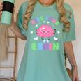 Back To School Kiss Your Brain Cute Teacher Appreciation Women's Comfort Colors T-Shirt Chalky Mint