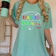 Battery Life Of A School Teacher Monday To Friday For Men Women Women's Comfort Colors T-Shirt Chalky Mint Battery Life Of A School Teacher Monday To Friday For Men Women Women's Comfort Colors T-Shirt Chalky Mint