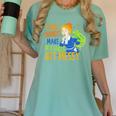 Beauty Teacher Take Chances Make Mistakes Get Messy Women's Comfort Colors T-Shirt Chalky Mint Beauty Teacher Take Chances Make Mistakes Get Messy Women's Comfort Colors T-Shirt Chalky Mint
