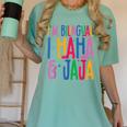 I Am Bilingual I Haha And Jaja Latina Latino Spanish Teacher Women's Comfort Colors T-Shirt Chalky Mint I Am Bilingual I Haha And Jaja Latina Latino Spanish Teacher Women's Comfort Colors T-Shirt Chalky Mint