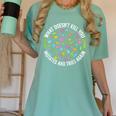 Biology Bio Teachers And Biochemistry Lab Nerds Women's Comfort Colors T-Shirt Chalky Mint