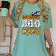 Biology Boo Crew Halloween Biology Teacher Matching For Men Women Kids Women's Comfort Colors T-Shirt Chalky Mint