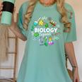 Biology Squad Science Teacher Student Biologist Women's Comfort Colors T-Shirt Chalky Mint