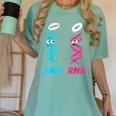 Biology Teacher DNA RNA Student Science Biologist Men Women Women's Comfort Colors T-Shirt Chalky Mint