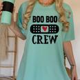 Boo Boo Crew First Aid School Nurse Day Care Teacher Women's Comfort Colors T-Shirt Chalky Mint Boo Boo Crew First Aid School Nurse Day Care Teacher Women's Comfort Colors T-Shirt Chalky Mint