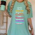 Books Reading English Teacher Student For Men Women Kids Women's Comfort Colors T-Shirt Chalky Mint